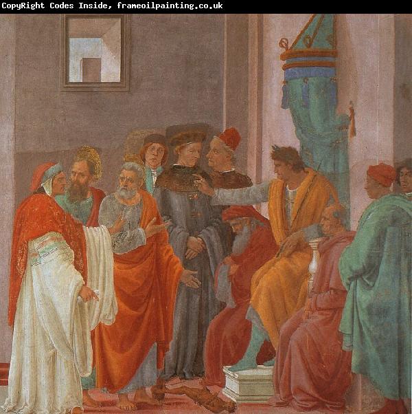 Filippino Lippi Disputation with Simon Magus